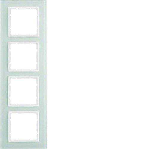 Berker 10146909 Glasrahmen 4fach B.7 polarweiß Mesch Shop Berker 10146909 Glasrahmen 4fach B.7 polarweiß Mesch Shop